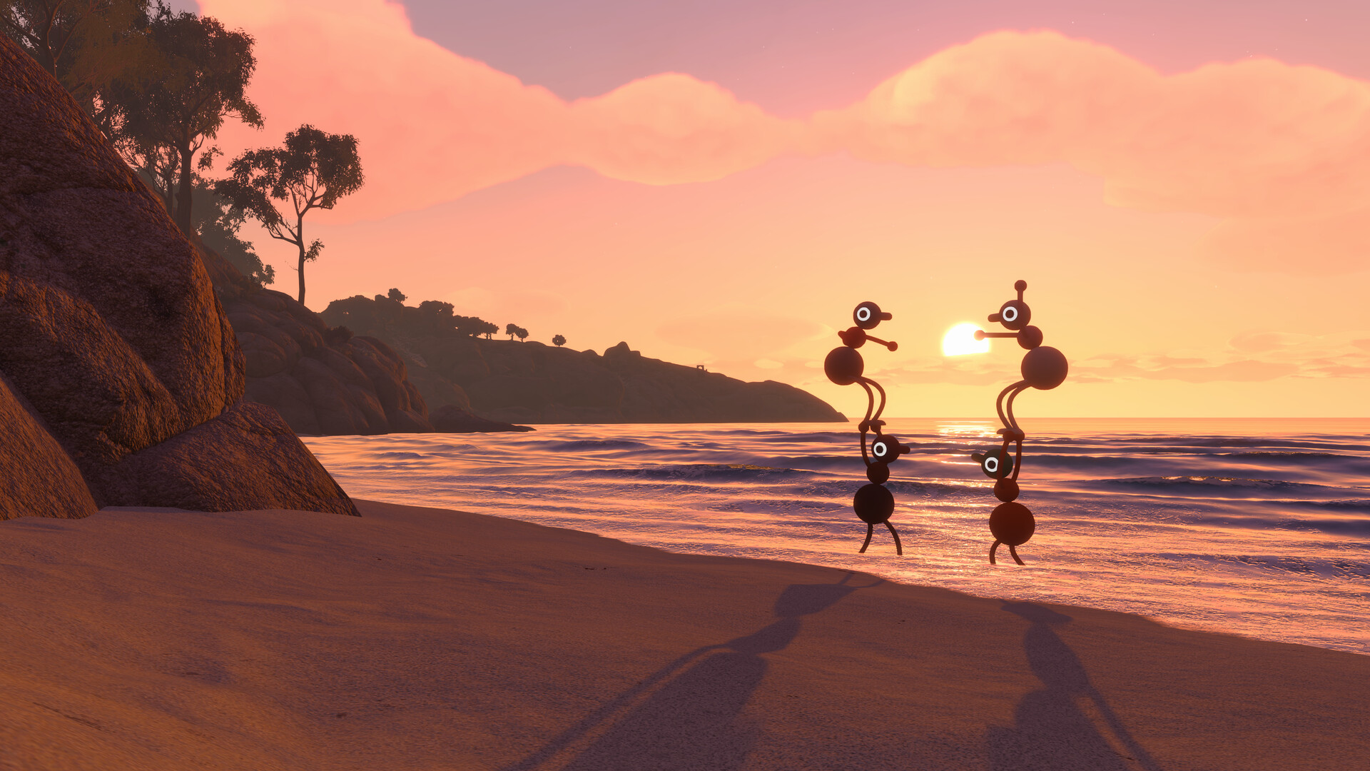 Big Walk tips screenshot — players working together in the open world